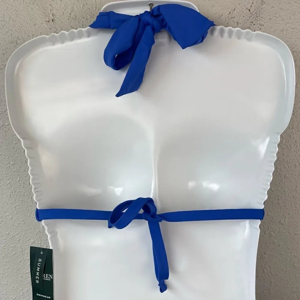 NWT Lauren Ralph Lauren Bikini Top Sizes 4, 6, 8, 10, or 16